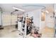 Spacious garage with ample storage and organization, featuring overhead lighting at 139 High Ridge Rd, Mooresville, NC 28117
