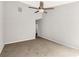 Neutral bedroom with carpet flooring and a ceiling fan with lighting at 194 Riverview Ter, Clover, SC 29710