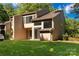 Rear exterior showing a well-maintained lawn and mature trees at 194 Riverview Ter, Clover, SC 29710