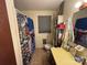 Functional bathroom with neutral walls, tile floor, and combined shower and tub at 22 Heritage View Rd, Hickory, NC 28601