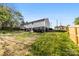 Large backyard with room for outdoor activities at 300 Cherry St, Belmont, NC 28012
