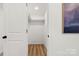 Bright closet with plenty of room for storage at 300 Cherry St, Belmont, NC 28012