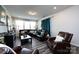 Open-concept living room with ample seating and natural light, perfect for gatherings at 3100 Cheyney Park Dr, Charlotte, NC 28269