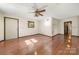 Living room with hardwood floors and natural light at 5303 Rogers Rd, Monroe, NC 28110