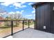Balcony featuring a metal railing with views of the neighborhood at 714 Falling Oak Aly # 18, Huntersville, NC 28078