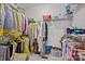 Spacious walk-in closet with shelves and ample storage at 7815 Scottsburg Ct, Mint Hill, NC 28227