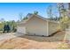 Exterior view of home with attached garage at 9165 Cherokee Dr, Hickory, NC 28601