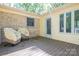 Back deck and backyard, perfect for outdoor enjoyment and entertainment space at 1 Horace Grigg Cir, Shelby, NC 28152