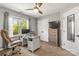 Bright home office featuring a desk, a comfortable chair, and natural light at 111 Woodfern Pl, Mooresville, NC 28115