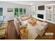 Bright and airy living room with hardwood floors, fireplace, built-in shelves, and neutral furniture at 1121 Setter Se Ln, Concord, NC 28025