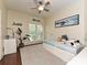 Bright bedroom featuring a daybed with storage drawers, complemented by plush rugs and nautical decor at 1126 Concord Rd, Davidson, NC 28036