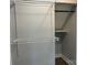 A functional closet with metal shelving for optimal storage solutions at 121 W 11Th St, Oakboro, NC 28129
