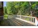 Spacious deck overlooking the backyard perfect for entertaining or relaxing at 12435 Mallard Dr, Charlotte, NC 28269