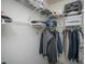 Organized closet with wire shelving and hanging rods, perfect for efficient storage and keeping clothes wrinkle-free at 12435 Mallard Dr, Charlotte, NC 28269