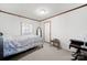 Cozy bedroom with soft carpet, a comfortable bed, and plenty of natural light at 1981 Line Rd, Lancaster, SC 29720