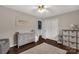 Bedroom with wood-look flooring and closet at 1990 Country Club Dr, Lancaster, SC 29720