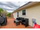 Outdoor deck with furniture and a grill, perfect for relaxing at 1990 Country Club Dr, Lancaster, SC 29720