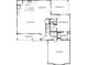 Floor plan showing the layout of the first floor, including the kitchen, living room, and Primary suite at 2084 Fordhill St, Rock Hill, SC 29732