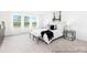 Bright bedroom with large windows, a comfortable king-sized bed, and stylish furnishings at 2416 Morgan Hills Dr # 297P, Albemarle, NC 28001