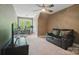 Versatile bonus room with space for work, relaxation, and entertainment; flooded with natural light at 2501 Mt Isle Harbor Dr, Charlotte, NC 28214