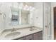 Bathroom features a double sink vanity, large mirror, and walk-in shower at 6769 Highway 557 None, Clover, SC 29710