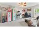 This is a bedroom with gas station decor at 7239 Oxford Hunt Dr, Stanley, NC 28164