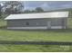 Solid outbuilding structure with metal roof and concrete block exterior at 7527 Old Shelby Rd, Vale, NC 28168