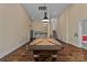 Spacious game room featuring a pool table, wood flooring, and a kitchenette at 7748 Long Bay Pkwy, Catawba, NC 28609