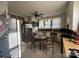 Kitchen featuring a dining area, refrigerator and cabinets at 829 Green St, Salisbury, NC 28144