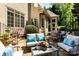 Outdoor patio area ideal for al fresco dining and entertaining at 9200 Kingsmead Ln, Waxhaw, NC 28173