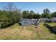 Large backyard with mature trees and well-maintained lawn, perfect for outdoor activities at 1081 Deas St, Rock Hill, SC 29732