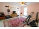 Bonus room with musical instruments, exercise equipment, and a pink wall paint at 1081 Deas St, Rock Hill, SC 29732