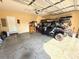 Spacious garage with high ceilings and plenty of room for parking and storage at 123 Cross Creek Dr, Statesville, NC 28625
