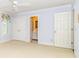 Bedroom with closet and bathroom entrance at 1233 Weymouth Ln, Charlotte, NC 28270