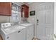 Practical laundry room with appliances and storage, conveniently located at 230 Castle Keep Rd, Salisbury, NC 28146