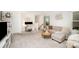 Upstairs living room featuring a work space, neutral colors, and comfortable seating at 330 Hyssop Ct, Fort Mill, SC 29715