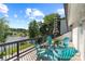 Relax on this beautiful deck with a seating area and enjoy the lake views at 4039 5Th Nw St, Hickory, NC 28601