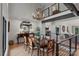 Formal dining room with elegant furniture, chandelier, and open layout at 4039 5Th Nw St, Hickory, NC 28601