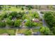 Aerial view of property showcasing its location, surrounding neighborhood, and expansive lot at 4935 Kennedy St, Hickory, NC 28602