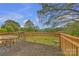 Outdoor deck area with seating, providing a relaxing space to enjoy the views of the surrounding landscape at 4935 Kennedy St, Hickory, NC 28602