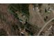 Aerial view of property with wooded surroundings at 5180 Macedonia Church Rd, Vale, NC 28168