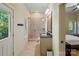 This full bathroom offers a tiled walk-in shower, granite vanity, and neutral color palette at 8086 Summit Ridge Dr, Catawba, NC 28609