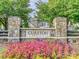 Stone sign marking the entrance to the Cureton community at 8708 Soaring Eagle Ln, Waxhaw, NC 28173