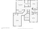 Detailed second floor plan showcasing the layout of the home at 9517 Harris Glen Dr, Charlotte, NC 28269