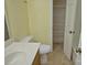 Cozy bathroom featuring ceramic sink, standard toilet, and shower at 10708 Danesway Ln, Cornelius, NC 28031