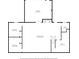 Basement layout showing a recreation room, bedroom, office/flex space, utility area and bath at 11 Secrest Ext, Belmont, NC 28012