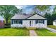 Charming brick home with a well-manicured lawn and inviting front entrance at 112 Circle Dr, Salisbury, NC 28144