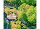 A serene aerial shot captures the property with lush surroundings and an inviting atmosphere, a true retreat at 113 Princess Ln, Dallas, NC 28034