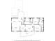 Detailed floor plan illustrating layout with Gathering room, kitchen, bedrooms, and deck dimensions for spacious living at 124 Neumann Run, Belmont, NC 28012