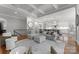 Spacious living room showcasing an open floor plan and hardwood floors at 13420 Robert Walker Dr, Davidson, NC 28036
